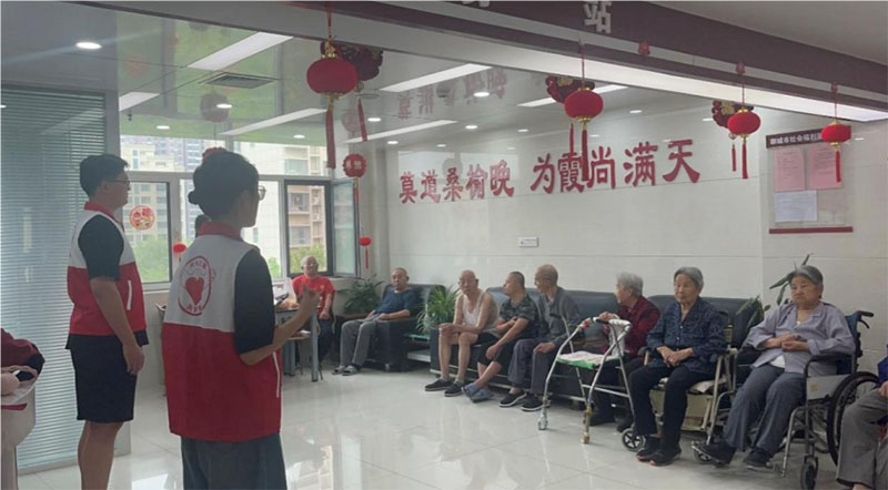 敬老志愿行，你我送溫暖