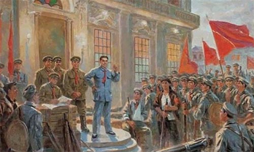 探訪足跡，軍旗升起的地方